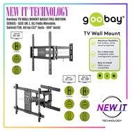 Goobay TV WALL MOUNT BASIC FULL MOTION SERIES - SIZE (M, L, XL) Fully Movable, Swivel/Tilt, 60 kg (3