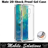Huawei Mate 20 Clear / Transparent TPU Case (Shock Proof Gel Case)