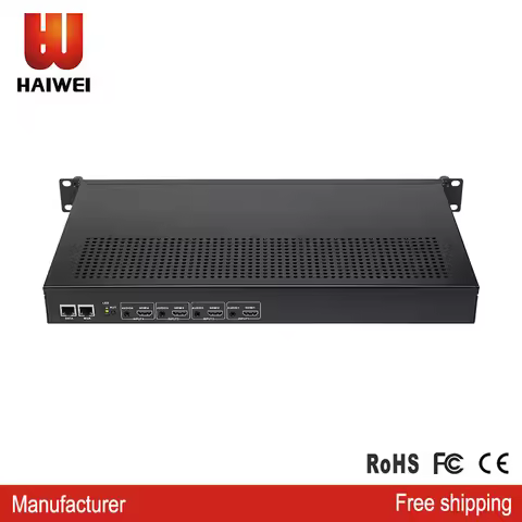 Y520S 1U 4 Channels HDMI Video H.264 1080P 60FPS IPTV Encoder SRT RTSP RTMP UDP HLS