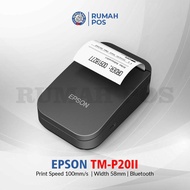 Epson TM-P20II Portable Mini Printer Thermal 58mm Cetak Struk Paper Roll 58 mm Bluetooth