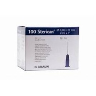 Sterican needle 23G 1" (100's) (ready stock)