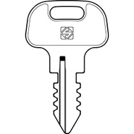 Silca Italy KUB2R Key Blank For Kubota Excavator
