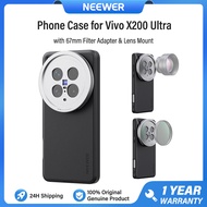 NEEWER Phone Case เคสโทรศัพท์สำหรับ Vivo X200 Ultra /X200 Pro / X100 Ultra พร้อมอะแดปเตอร์ฟิลเตอร์ 6