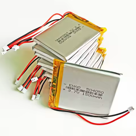10 X Pcs 3.7V 1500mAh LiPo Rechargeable Battery 504050 + JST 1.5mm 2pin Plug For DVD PAD Mobile Phon