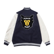 HumanMade Spring/Autumn Youth Baseball Uniform Cardigan - Stylish for Couples