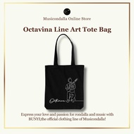 Octavina Line Art Tote Bag