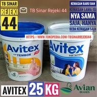 CAT AVITEX 25KG GALON 25 KG TEMBOK INTERIOR PLAFON DINDING AVIAN PAINT - A2ZHOME