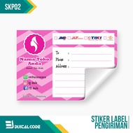 Skp02 Online Shop Olshop New Package Delivery Label Sticker