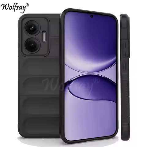 Shockproof Phone Case For Xiaomi Poco F7 Case Anti-Slip Soft Silicone Full Back Cover For Poco F7 Ca