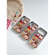 (17 Available) Express Delivery Apple Embossed Case + TPU Strap-R1885 For Iphone14-17PROMAX