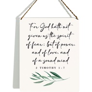 1PC Bible Verse Wall Decor Wooden Hanging Plaque, Christian Wall Decor, Serenity Prayer Wall Decor, 