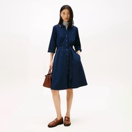 TOMMY HILFIGER - Women's Dress Rwb Buttoned Ss Polo Drs 3/4 - WW0WW46137C1G