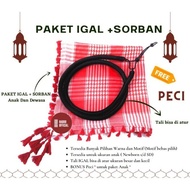 BEST ADULT IGAL/ CHILDREN'S IGAL/ ARABIC IGAL TURBAN TIE IGAL TIE/