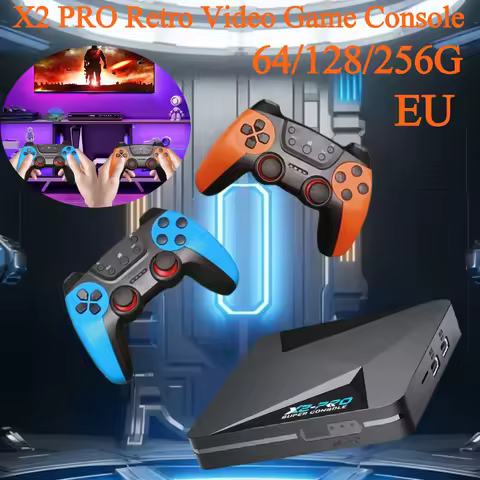 Super Console X2 Pro Retro Video Game Console w/35000/60000/100000+ Video Games for DC/Arcade/MAME w