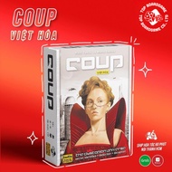 [PREMIUM PRODUCTS] Coup Vietnamese Version, Card Game BoardGame Coup Vietnamese Version COUP War of 
