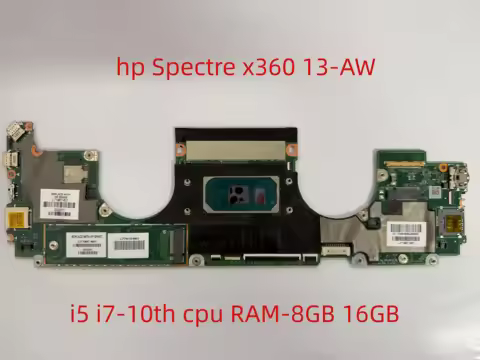 DA0X3AMBAG0 DA0X3AMBAI0 mainboard For hp Spectre x360 13-AW motherboard with i5 i7-10th cpu RAM-8GB 