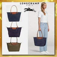 [💕 LONGCHAMP seller 🔥] 100% original longchamp official store L1899 large / L2605 medium Tote Bags Fashion Women's Nylon Shoulder