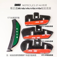 SHOEI JC3/GT3/Neotec3 Helmet Dedicated Vimaton v9/v10 Sticky Base 3D Printing Black