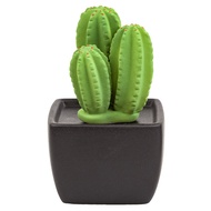 Tri Cactus, Non-Electric Ceramic Diffusers for Essential Oils and Aromatherapy Fragrance, White Cera