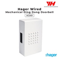 HAGER Wired XC001 Mechancial Ding Dong Door Bell