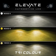 Led Tricolor H4 H7 H11 H8 H16 Foglights Foglamp/ 6000K ; 4300K ; 3000K Led 3 Colors Tricolor Yellow 