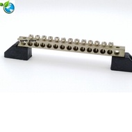 BRASS NEUTRAL LINK WITH PVC SUPPORT 60AMPS HEAVY DUTY .