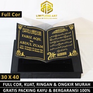 Sale Terbatas Batu Nisan Makam Granit Ukir Model Bentuk Buku Alquran