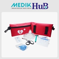 CPR Accessories Bag Small First Aid AED Rescue Kit