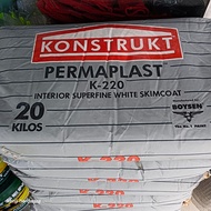 (SOLD per KILO) Skimcoat Interior Superfine Permaplast KONSTRUKT BOYSEN K-220