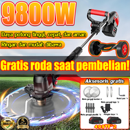 Pemotongan rumput 3000㎡ Baipuxi Mesin Potong Rumput Baterai Electric Lawn Mower Mesin Pemotong Rumpu
