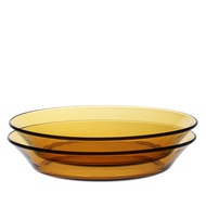 Bộ 2 dĩa Duralex - Lys 19.5 cm Thủy tinh cường lực cao cấp Pháp
