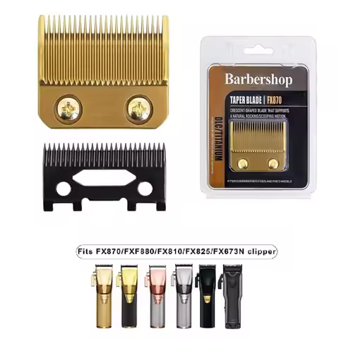 Replacement Blades Compatible with BaByliss PRO Clippers, Barberology Blades Replace for FX870, FXF8