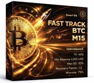 โปรแกรมระบบเทรดอัตโนมัติ Fast track BTC MT5 TFM15