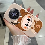 Realme 12 4G 12 5G 12 Plus 13 11 Pro 11X C67 P1 5G Narzo N65 70X 70 Pro 60 60X 5G Case Cute Rabbit C