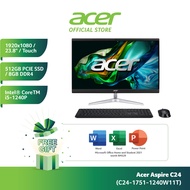 Acer Aspire All-in-One Desktop (23.8") C24-1751-1240W11T