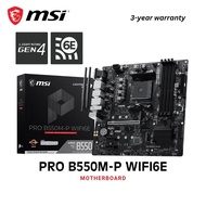MSI PRO B550M-P WIFI6E mATX AM4 DDR4 AMD B550 Chipset Motherboard
