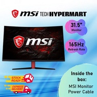 MSI Optix AG32CV 31.5" Gaming Monitor (VA, 1920 x 1080, 1ms, 250cd/m², 165Hz, HDMI, DP, DVI)