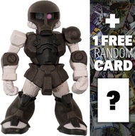 MS-05B Zaku I - Gray ~2.2" Mini Figure: Fusion Works FW Gundam Converge Series #17 + 1 Free Official