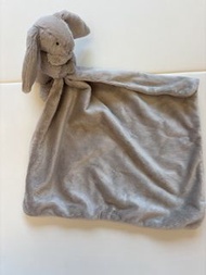 JELLYCAT灰色兔子安撫巾
