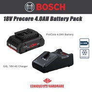 BOSCH ProCORE 18V 4.0Ah Battery Pack GAL 18V-40 Bosch Battery Bosch Charger Bateri