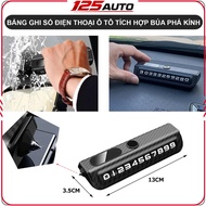 Car Phone Number Plate, Emergency Number Plate, Phone Number Card Contact When Parking
