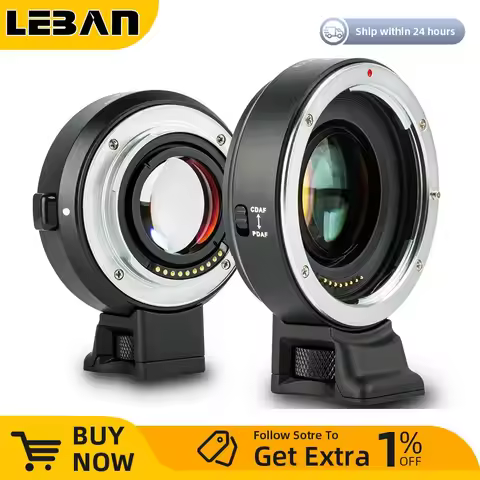 Viltrox EF-E II Auto Focus Reducer Speed Booster Lens Adapter for Canon EF Lens to Sony NEX E Camera