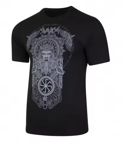 Slavic God of Fire Svarog T-Shirt. Summer Cotton Short Sleeve O-Neck Mens T Shirt New S-3XL