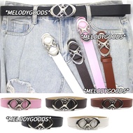 MELODG Lether Belt, Moon Star Design Y2k Y2k Belt, Gothic Pu Leather Cross Punk Decorative Belt Men 