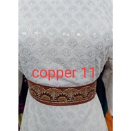 HYDRABAD  BELT COPPER LATEST DESIGN  SAREE BELT CODE11