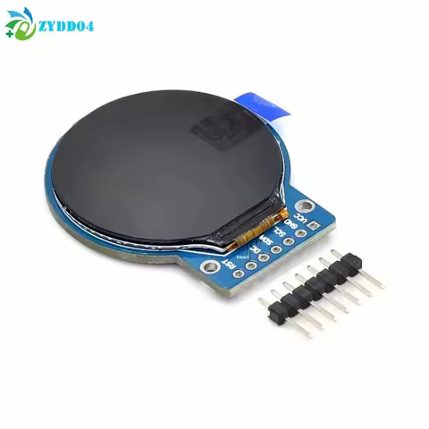 ●TFT Display 1.28 Inch TFT LCD Display Module Round RGB 240*240 GC9A01 Driver 4 Wire SPI Interface 2