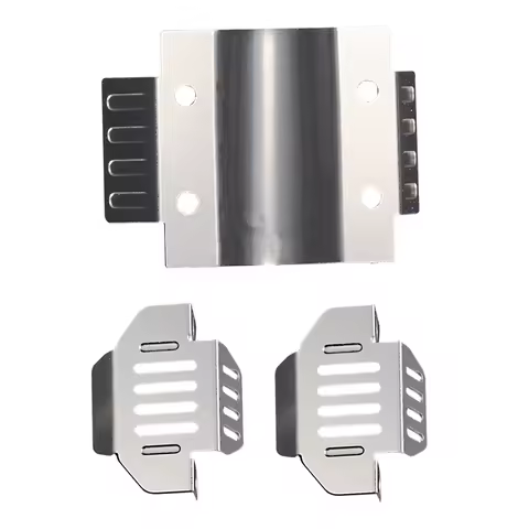 RC Climbing Car 1/24 Metal Bottom Guard Assembly Parts for FMS FCX24 Power Wagon 1/24 RC Car Chassis