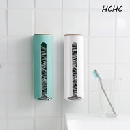 ELLSWORTH Cotton Pad Container, Plastic Wall Mount Cotton Pad Dispenser, Multipurpose Cotton Pad Hol