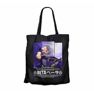 Tote bag infinite anime SHADOW GARDEN BETA MOON - THE EMINENCE IN SHADOW canvas material