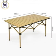 Outdoor Portable Camping Glamping Folding Table Aluminum